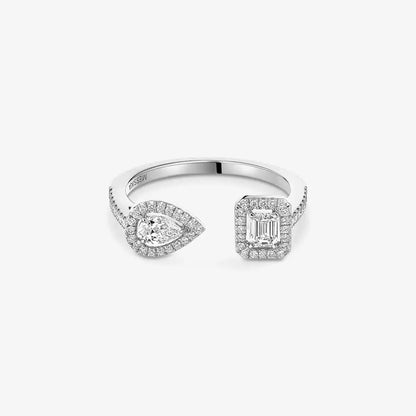[ElanLuxe Jewelry]My Twin Toi Gold Diamond Ring
