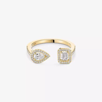 [ElanLuxe Jewelry]My Twin Toi Gold Diamond Ring
