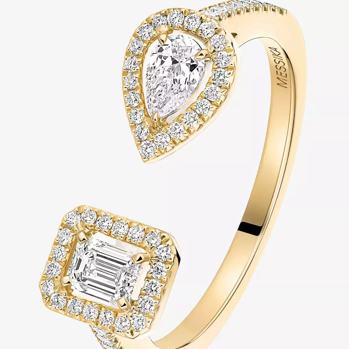 [ElanLuxe Jewelry]My Twin Toi Gold Diamond Ring
