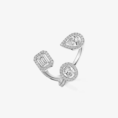 [[ElanLuxe Jewelry] Diamond Ring 0,25ct My Twin Trilogy