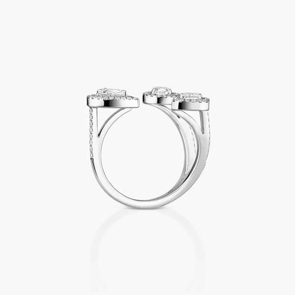 [[ElanLuxe Jewelry] Diamond Ring 0,25ct My Twin Trilogy