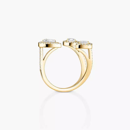[[ElanLuxe Jewelry] Diamond Ring 0,25ct My Twin Trilogy
