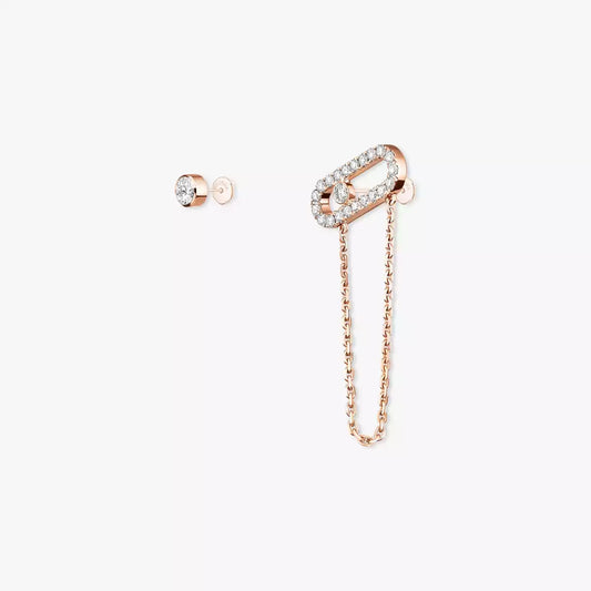 [ElanLuxe Jewelry]Move Uno Diamond Earrings