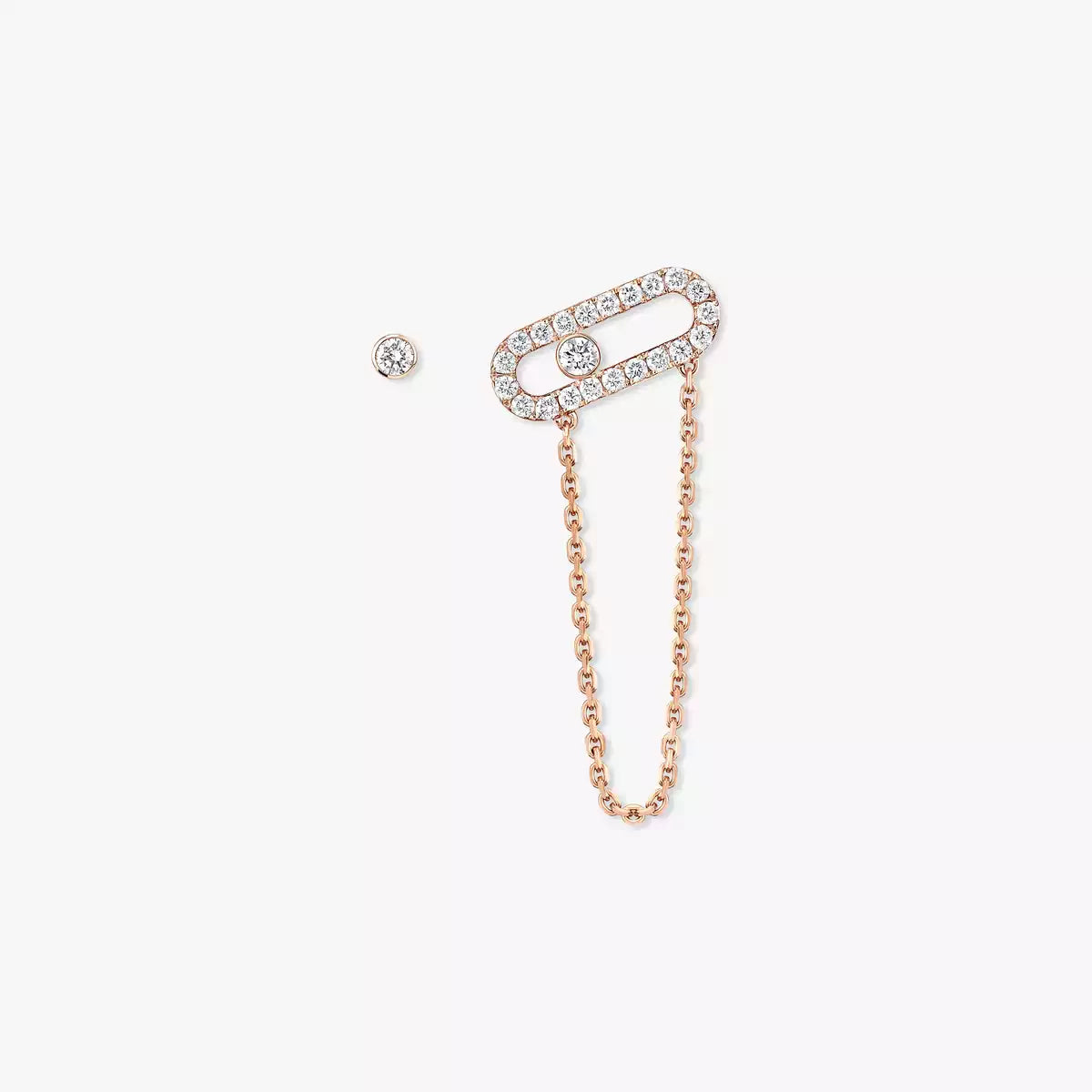 [ElanLuxe Jewelry]Move Uno Diamond Earrings