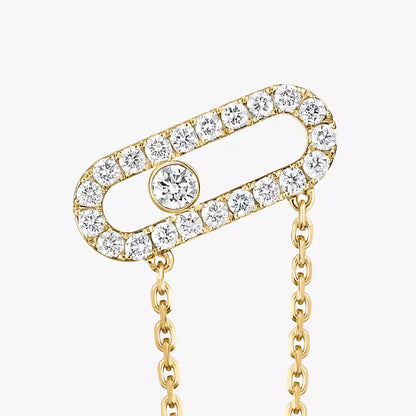 [ElanLuxe Jewelry]Move Uno Diamond Earrings