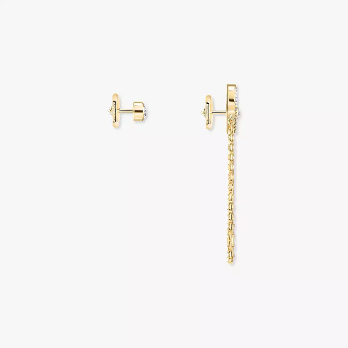 [ElanLuxe Jewelry]Move Uno Diamond Earrings