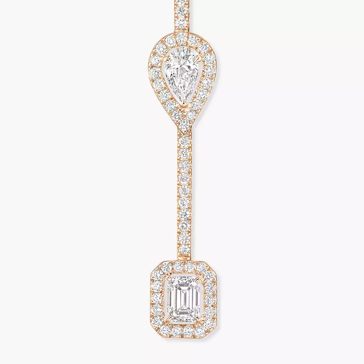 [ElanLuxe Jewelry]Diamond Drop Earrings My Twin