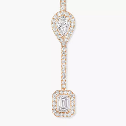 [ElanLuxe Jewelry]Diamond Drop Earrings My Twin