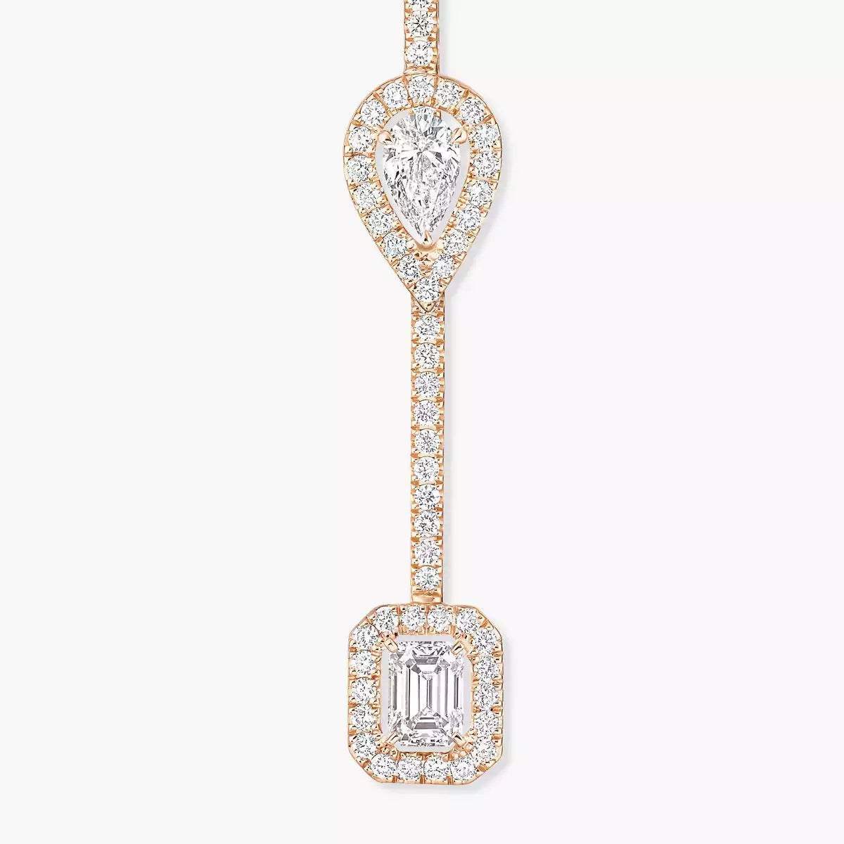 [ElanLuxe Jewelry]Diamond Drop Earrings My Twin