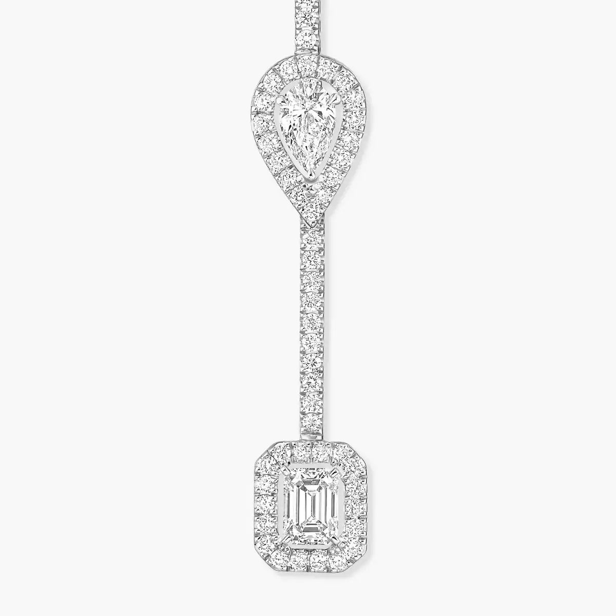 [ElanLuxe Jewelry]Diamond Drop Earrings My Twin
