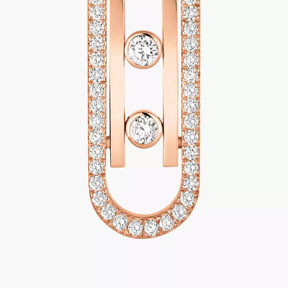 [ElanLuxe Jewelry]Diamond Pendant Earrings Move 10Th