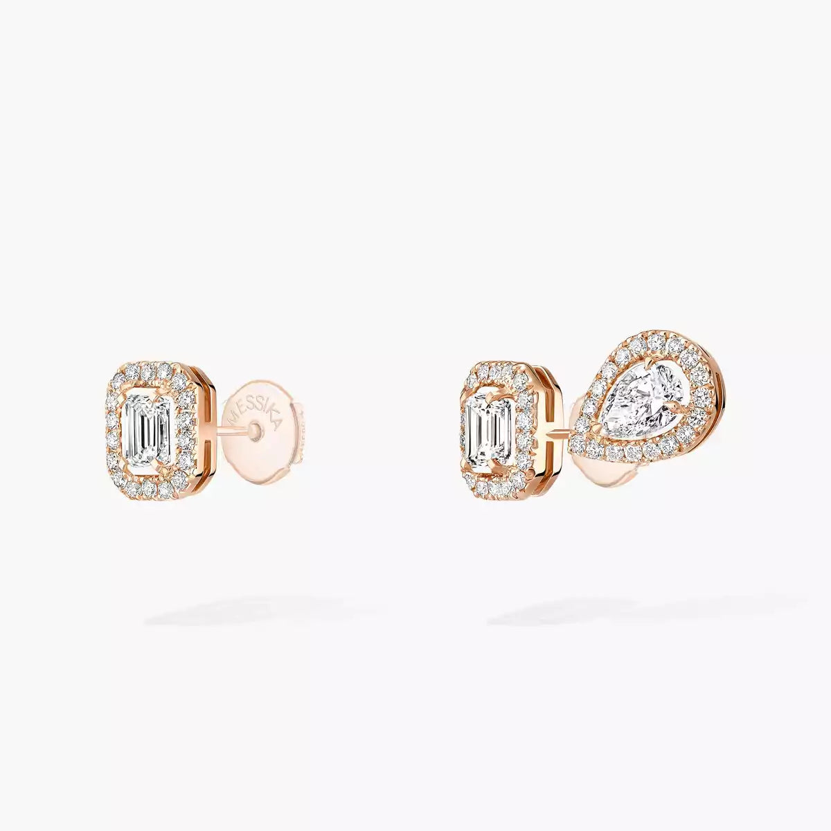 [ElanLuxe Jewelry]Diamond Earrings 0,10ct My Twin 1+2
