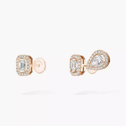 [ElanLuxe Jewelry]Diamond Earrings 0,10ct My Twin 1+2