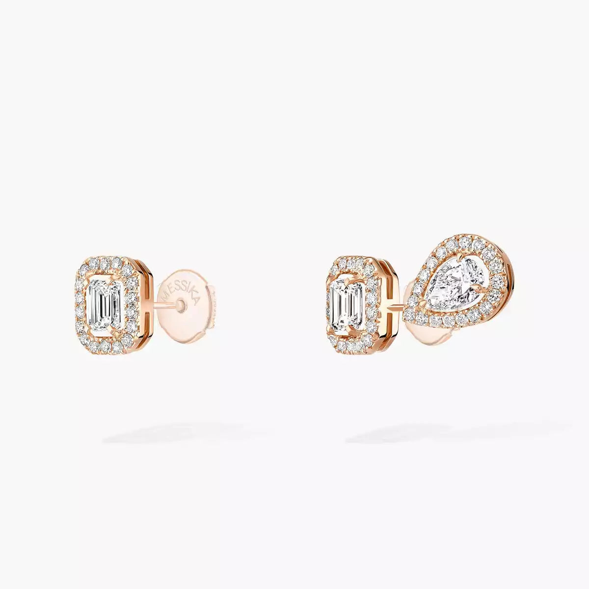 [ElanLuxe Jewelry]Diamond Earrings 0,10ct My Twin 1+2