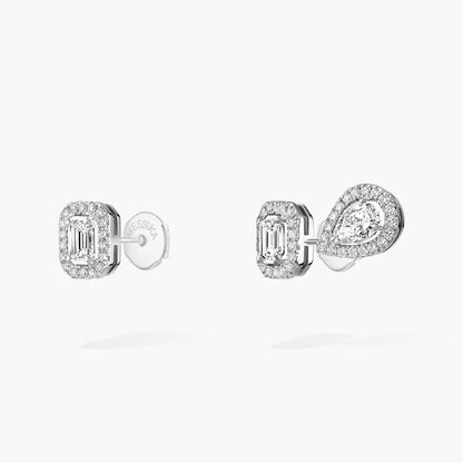 [ElanLuxe Jewelry]Diamond Earrings 0,10ct My Twin 1+2