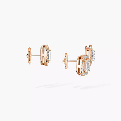 [ElanLuxe Jewelry]Diamond Earrings 0,10ct My Twin 1+2