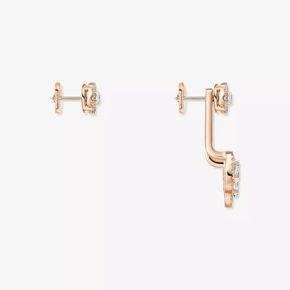 [ElanLuxe Jewelry] My Twin Trio  Diamond Earrings