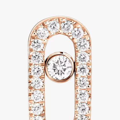 [ElanLuxe Jewelry]Diamond Earrings Move Uno
