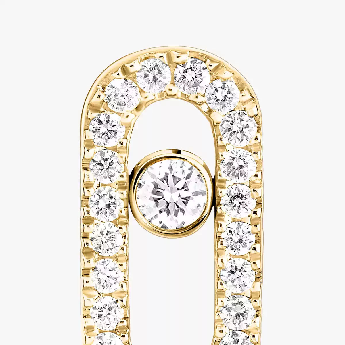 [ElanLuxe Jewelry]Diamond Earrings Move Uno