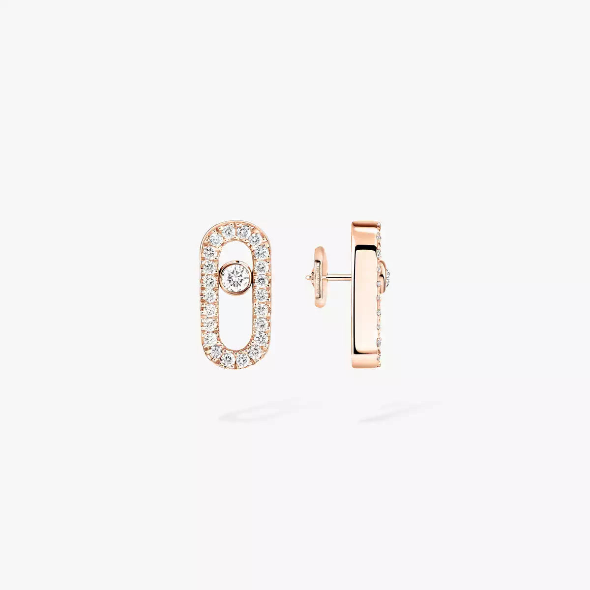 [ElanLuxe Jewelry]Move Uno Diamond Earrings