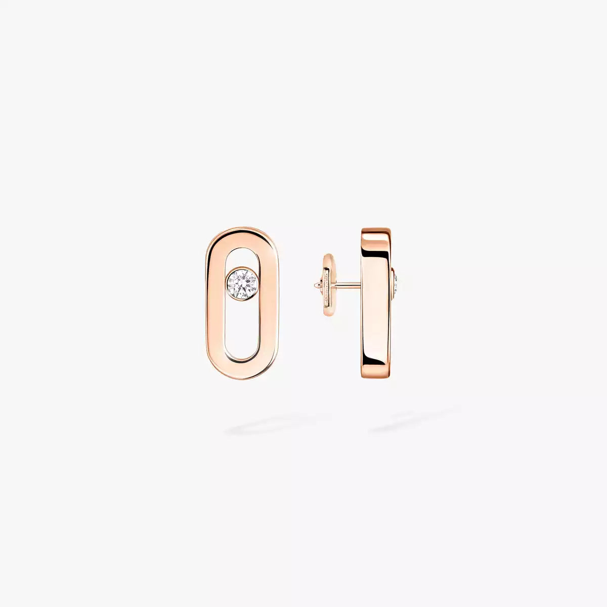[ElanLuxe Jewelry]Move Uno Diamond Stud Earrings