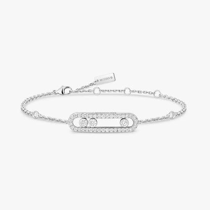 [ElanLuxe Jewelry]Pav Baby Move Diamond Bracelet