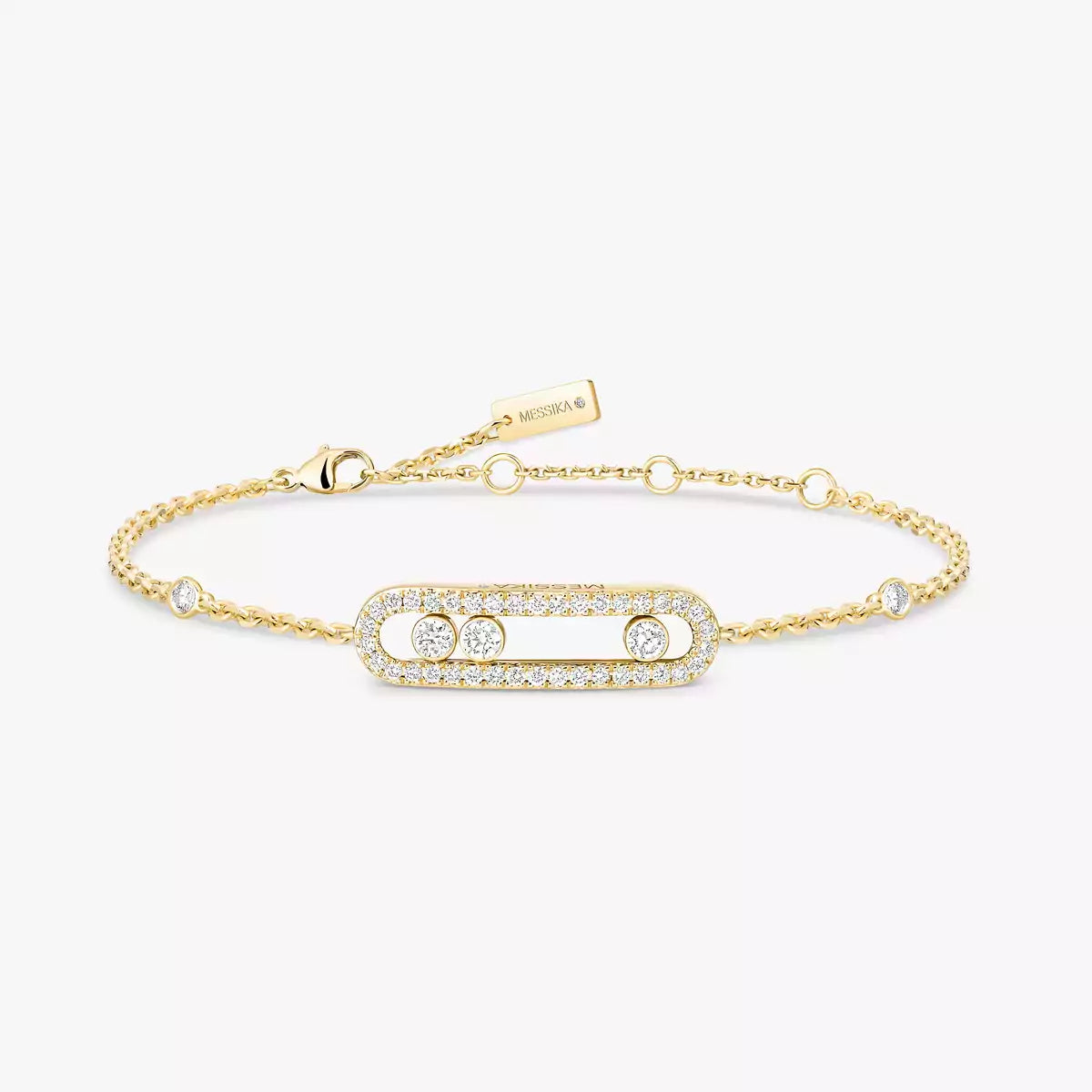 [ElanLuxe Jewelry]Pav Baby Move Diamond Bracelet