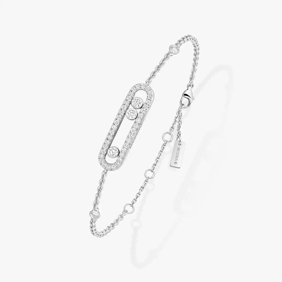 [ElanLuxe Jewelry]Pav Baby Move Diamond Bracelet