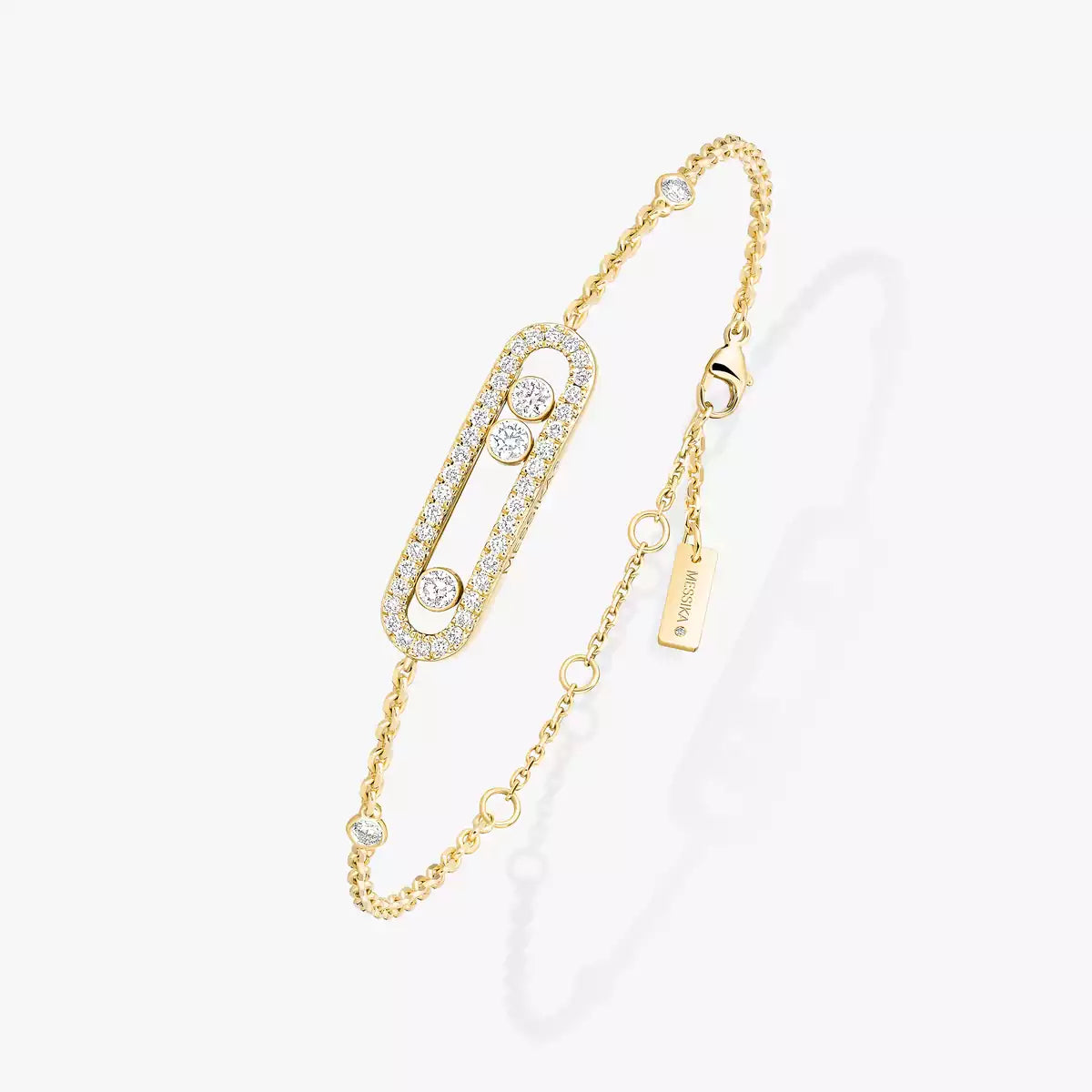 [ElanLuxe Jewelry]Pav Baby Move Diamond Bracelet