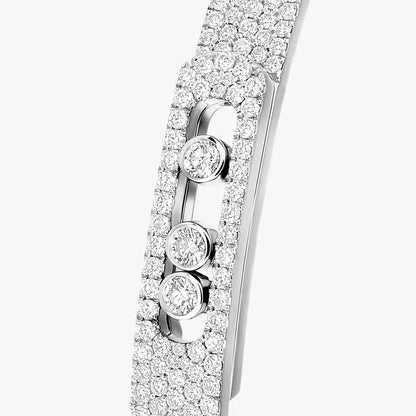 [ElanLuxe Jewelry]Move Noa Full Pav Diamond Bangle Bracelet