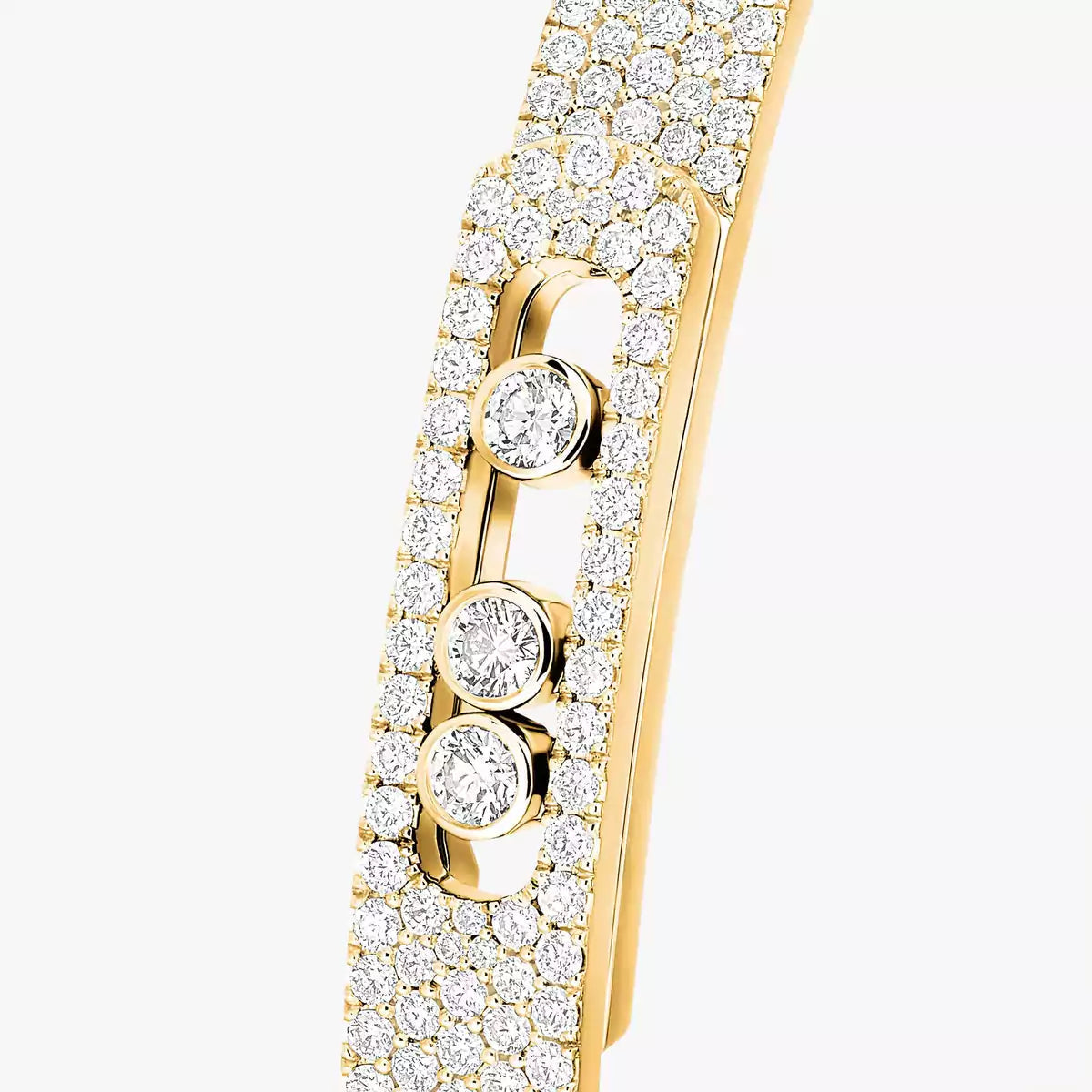 [ElanLuxe Jewelry]Move Noa Full Pav Diamond Bangle Bracelet