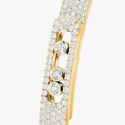 [ElanLuxe Jewelry]Move Noa Full Pav Diamond Bangle Bracelet
