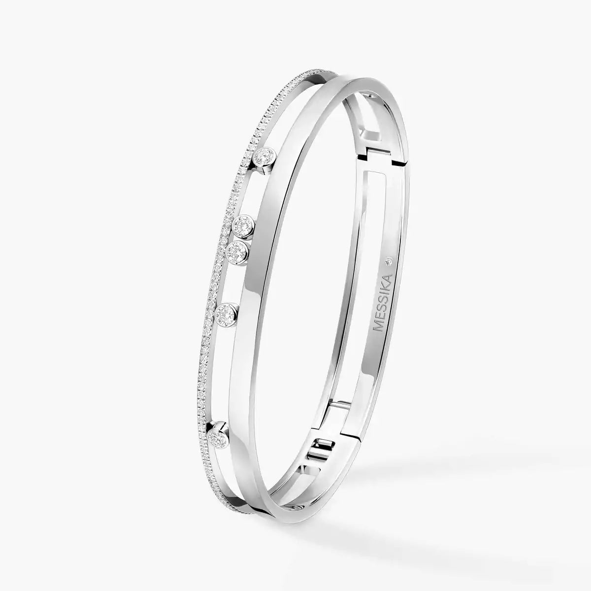 [ElanLuxe Jewelry]Move Romane Diamond Bangle Bracelet