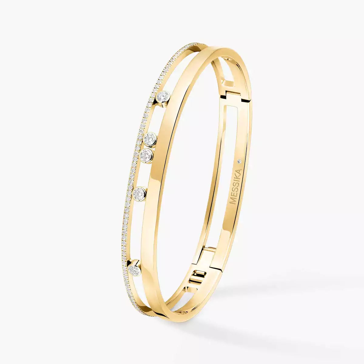 [ElanLuxe Jewelry]Move Romane Diamond Bangle Bracelet