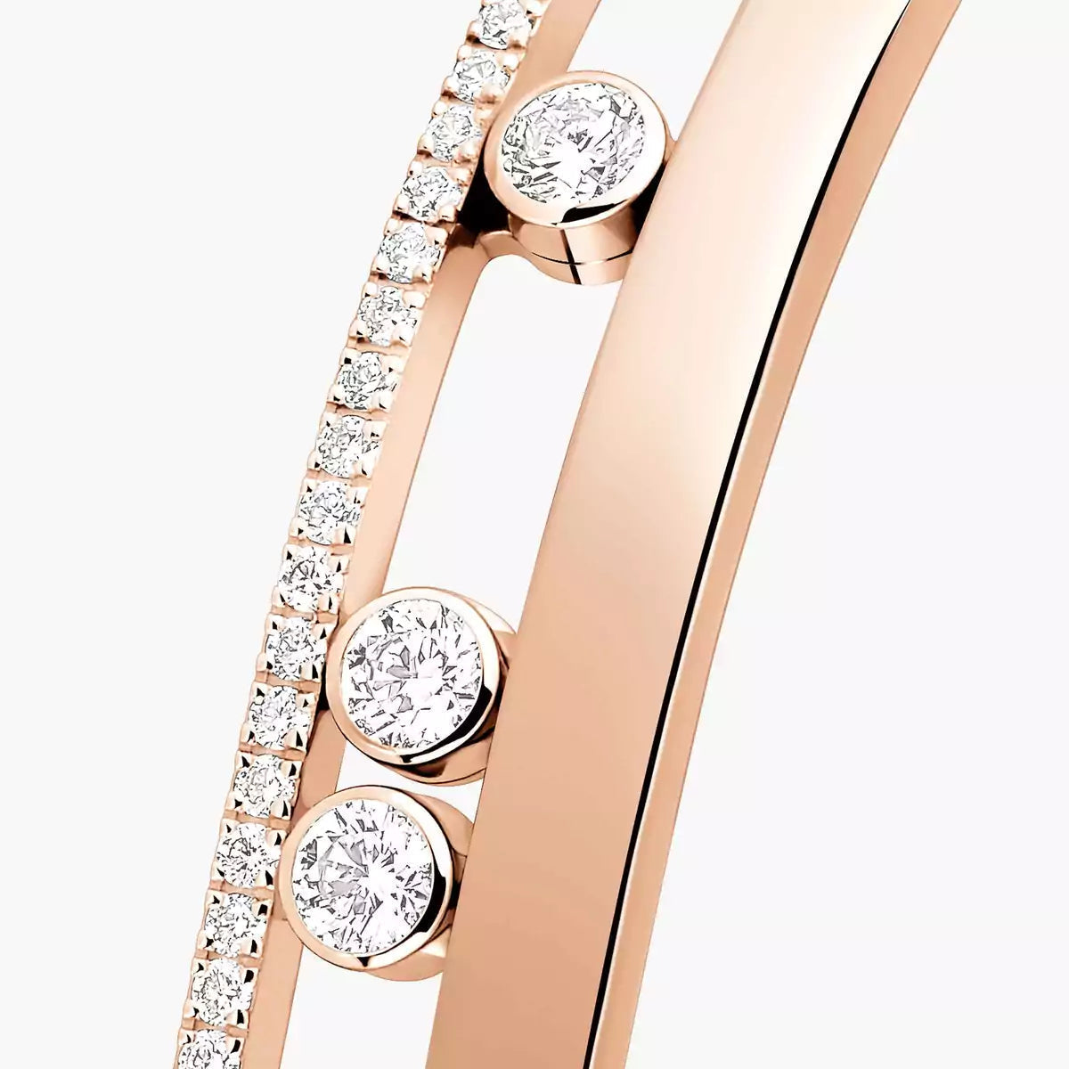 [ElanLuxe Jewelry]Move Romane Diamond Bangle Bracelet