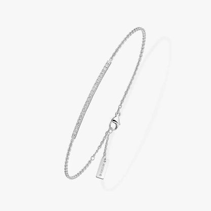 [ElanLuxe Jewelry]Diamond Thin Bangle 0.15ct My Twin Toi & Moi