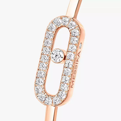 [ElanLuxe Jewelry]Move Uno pav flex bangle medium