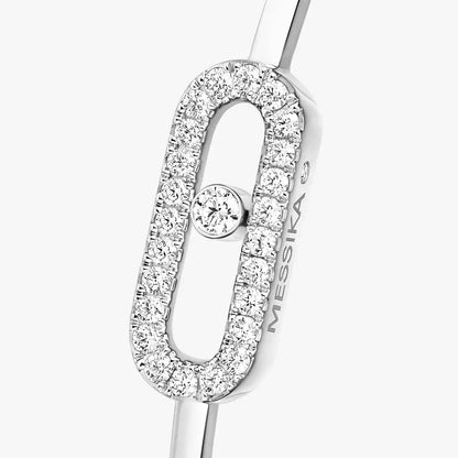 [ElanLuxe Jewelry]Move Uno pav flex bangle medium