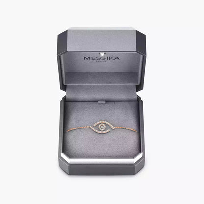 [ElanLuxe Jewelry]Lucky Eye Pave-Set Diamond Bracelet