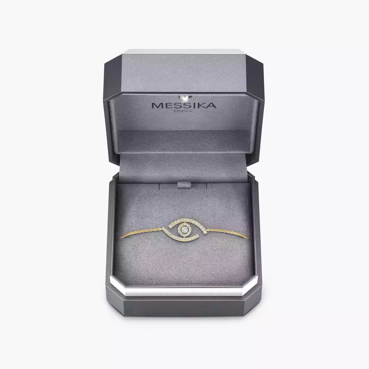 [ElanLuxe Jewelry]Lucky Eye Pave-Set Diamond Bracelet