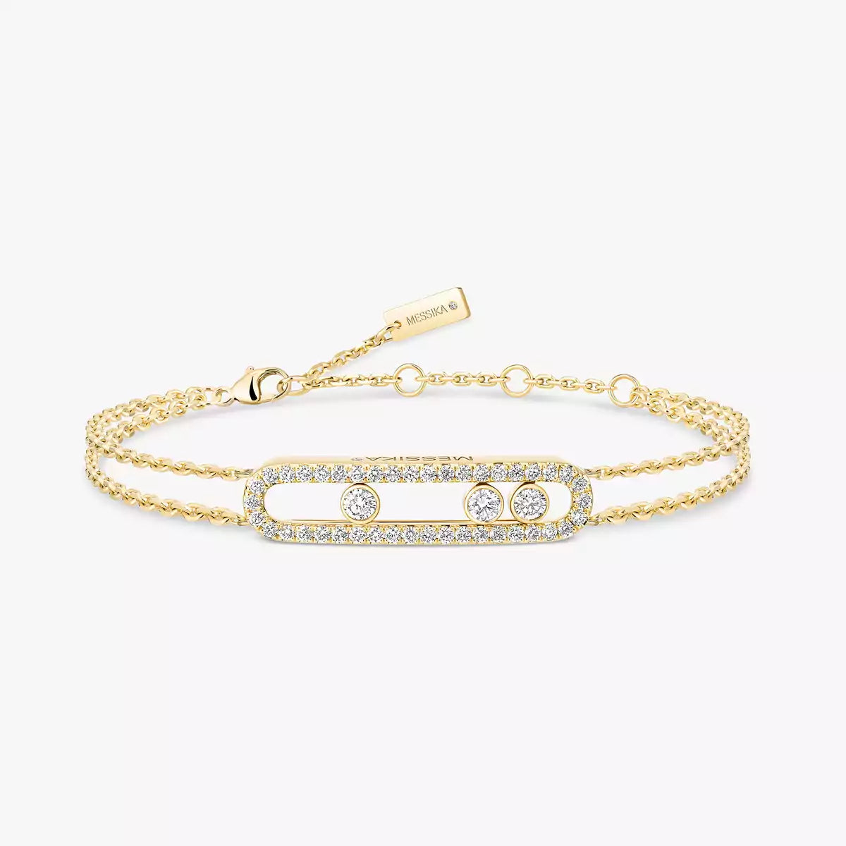 [ElanLuxe Jewelry] Move Classique pav bracelet