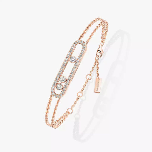 [ElanLuxe Jewelry] Move Classique pav bracelet