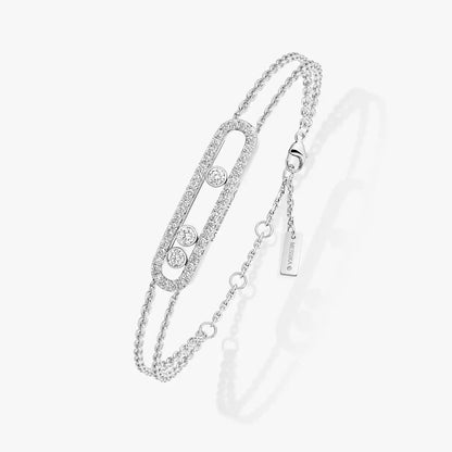 [ElanLuxe Jewelry] Move Classique pav bracelet