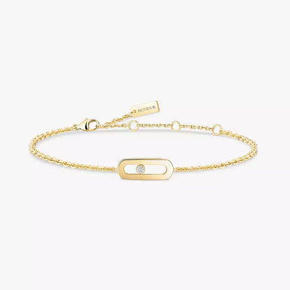 [ElanLuxe Jewelry]Move Uno Diamond Bracelet