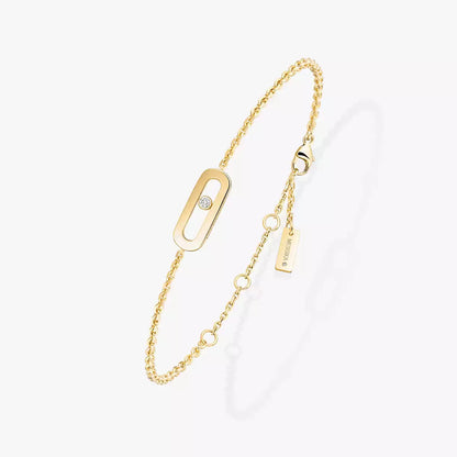 [ElanLuxe Jewelry]Move Uno Diamond Bracelet
