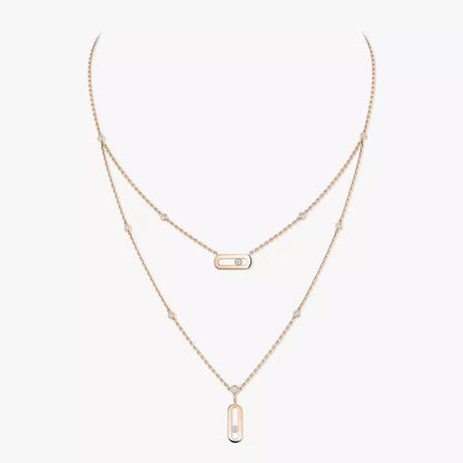 [ElanLuxe Jewelry] Move Uno Diamond Necklace