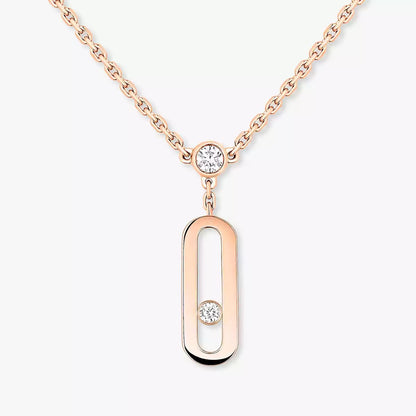[ElanLuxe Jewelry] Move Uno Diamond Necklace