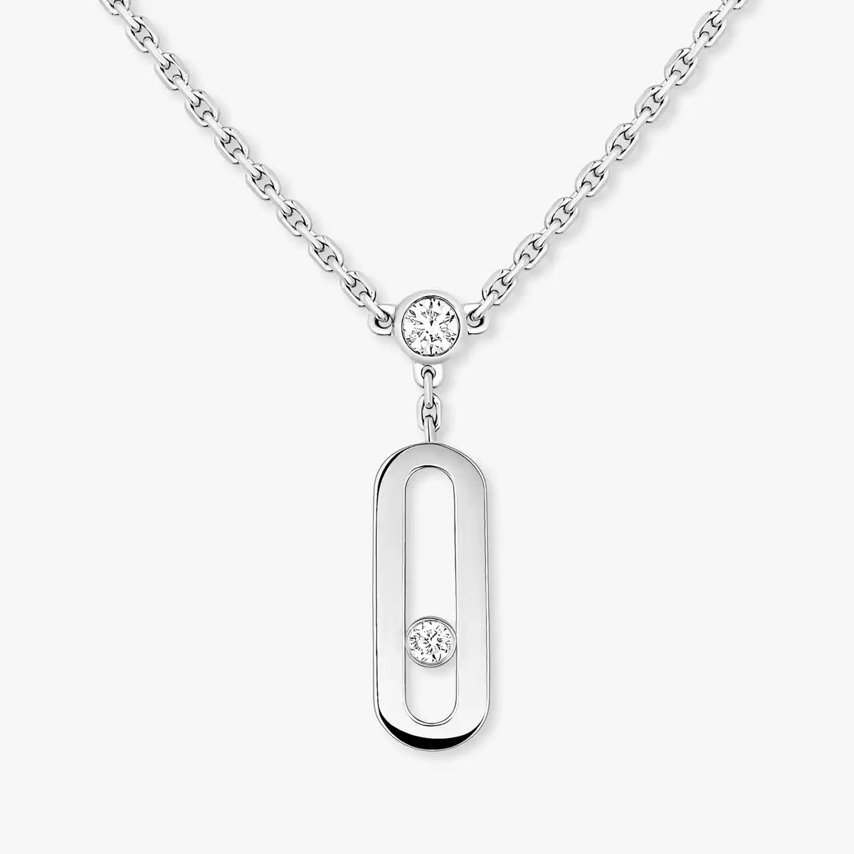 [ElanLuxe Jewelry] Move Uno Diamond Necklace