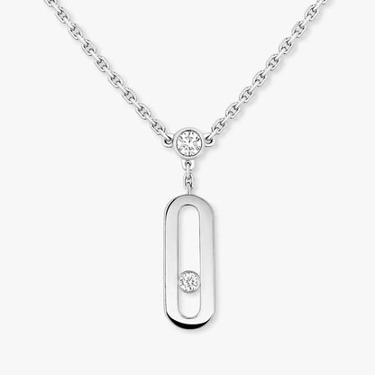 [ElanLuxe Jewelry] Move Uno Diamond Necklace