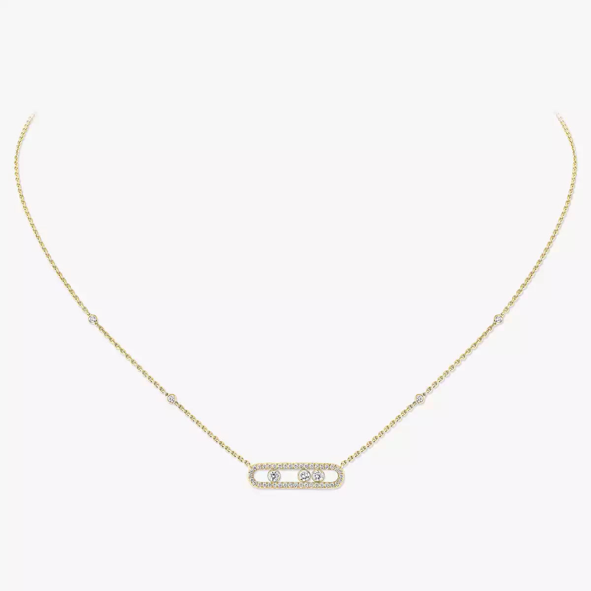 [ElanLuxe Jewelry]Baby Move Necklace